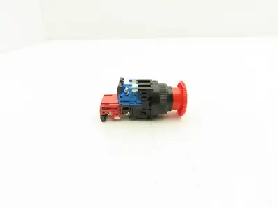 Fuji Electric 24V Illuminated Red E-Stop Mushroom Twist 30mm 250V 6A