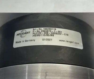 Used Neugart Inline Economy Planetary Gearbox Gearboxes Michigan US | Maverick Industrial Sales #1390572