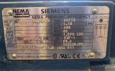 NEW SIEMENS 200 HP