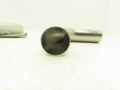 A & N 90 Degree Butt Weld Vacuum Elbow 1-1/2" Stainless Steel Lot of 4
