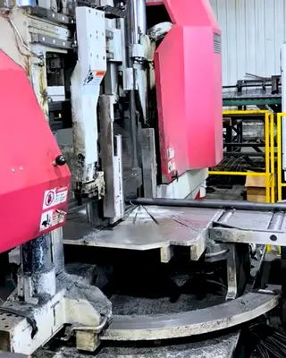 Used 2018 BEHRINGER HBP 510-723GA Horizontal Dual Column Band Saws Illinois US | Machine Factory Outlet #1393627
