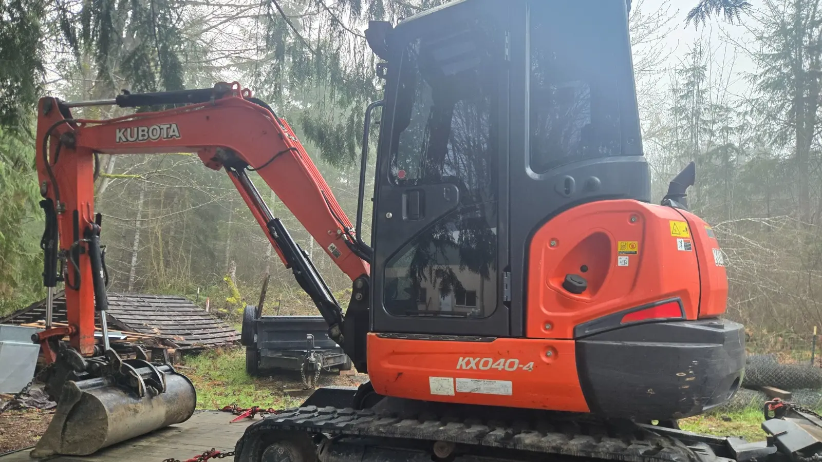 USED 2019 Kubota KX040-4