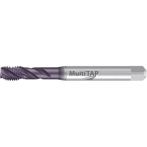 EMUGE 12-28 UNF HSSE Spiral Flute Tap TiCN Coating 3 Flute 2B 3B BU5393005042