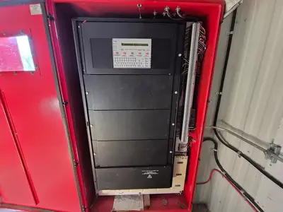 Containerized Foam Fire Suppression System w/ Deluge Valve, Potter Controls & Piping Manifold