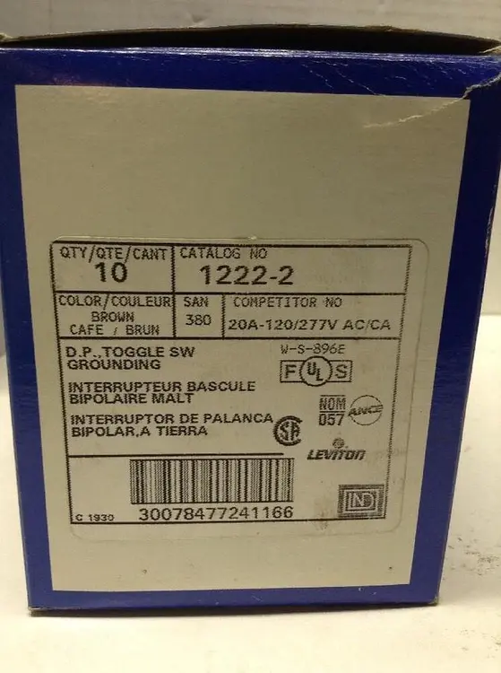 New | in-Stock LEVITON 1221-2 Miscellaneous Equipment (Electrical & Power) | Surplus Asset Holdings #1188509