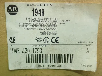 NEW ALLEN BRADLEY 194RJ301753