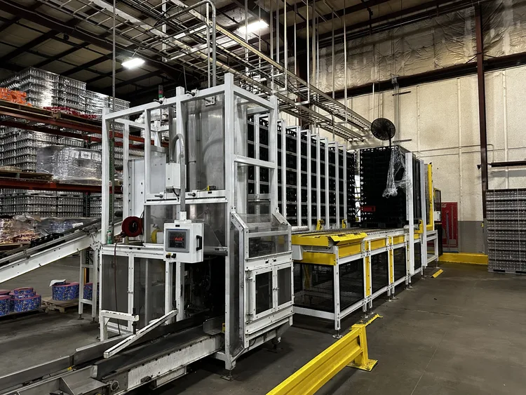 Used 2017 SENTRY SHELL DENESTER SYSTEM Pallet Stackers South Carolina US | Beverage Industries #1359664