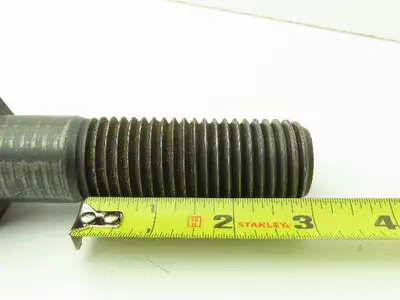 1-1/4-7 x 4-1/2" Grade 8 Hex Head Cap Screw Bolt Coarse Black Oxide  Lot of 9