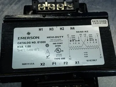 Used EMERSON E1000 Transformers Ohio US | HGR 24 #895667