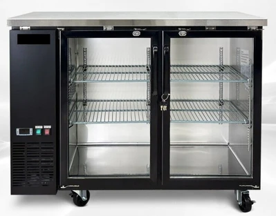 171-0146 48” Glass Door Self Contained Back Bar Cooler