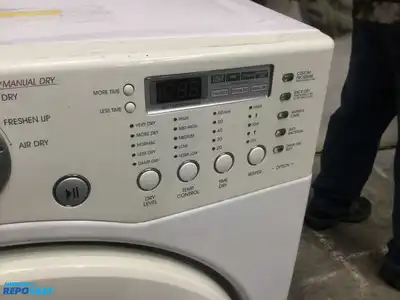 USED ELECTRIC  LG TROMM DRYER ENERGY STAR HIGH EFFICIENCY