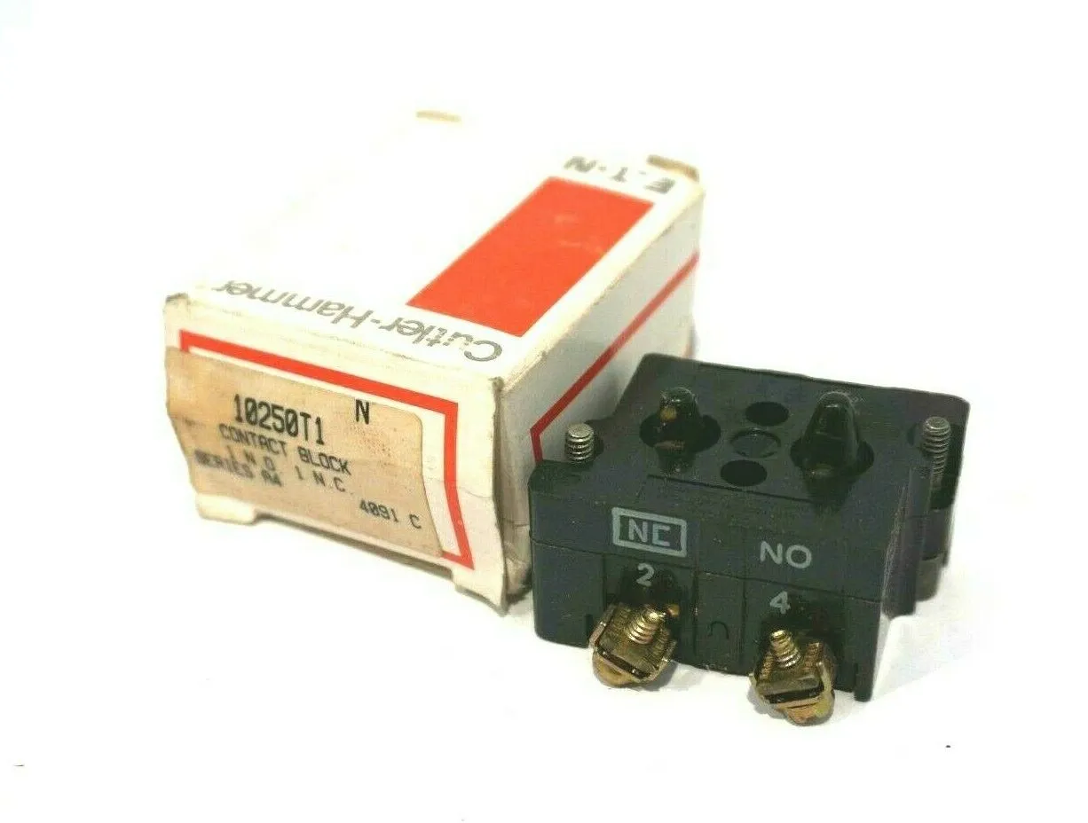 NEW CUTLER HAMMER 10250T1 CONTACT BLOCK SER.A4