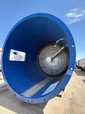 Reactor, 20,000 Gallon, 304L Stainless Steel, Equipromex, Vertical, Continuous Bleacher, 50 PSI/FV, 316L SS Coil, Agitated, Unused, #5991586