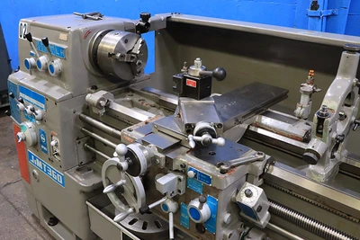 Used 1998 Acra JFMT 360x1000, Inch/Metric,Gap,3-Jaw,Aloris,Steady Gap Lathes New Jersey US | Machinery Values #1285803
