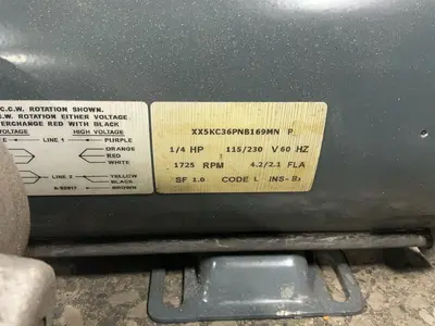 Used MARATHON ELECTRIC 5KC36PNE169MNP Motors (misc) Ohio US | HGR 24 #1513532