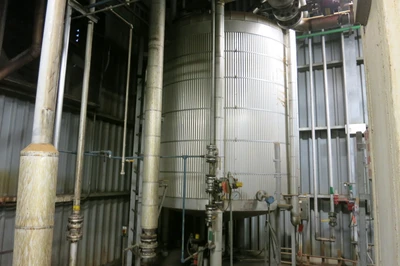 1000 gal Stainless Concentrate Product Tank, 60"dia x 80"H