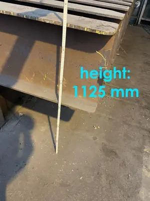 Welding table 5 x 5 meter