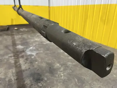 4" DIAMETER X 15' LONG BORING BAR WITH MORSE TAPER: STOCK #20648