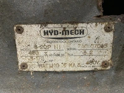 USED HYD-MECH S-20P SERIES III