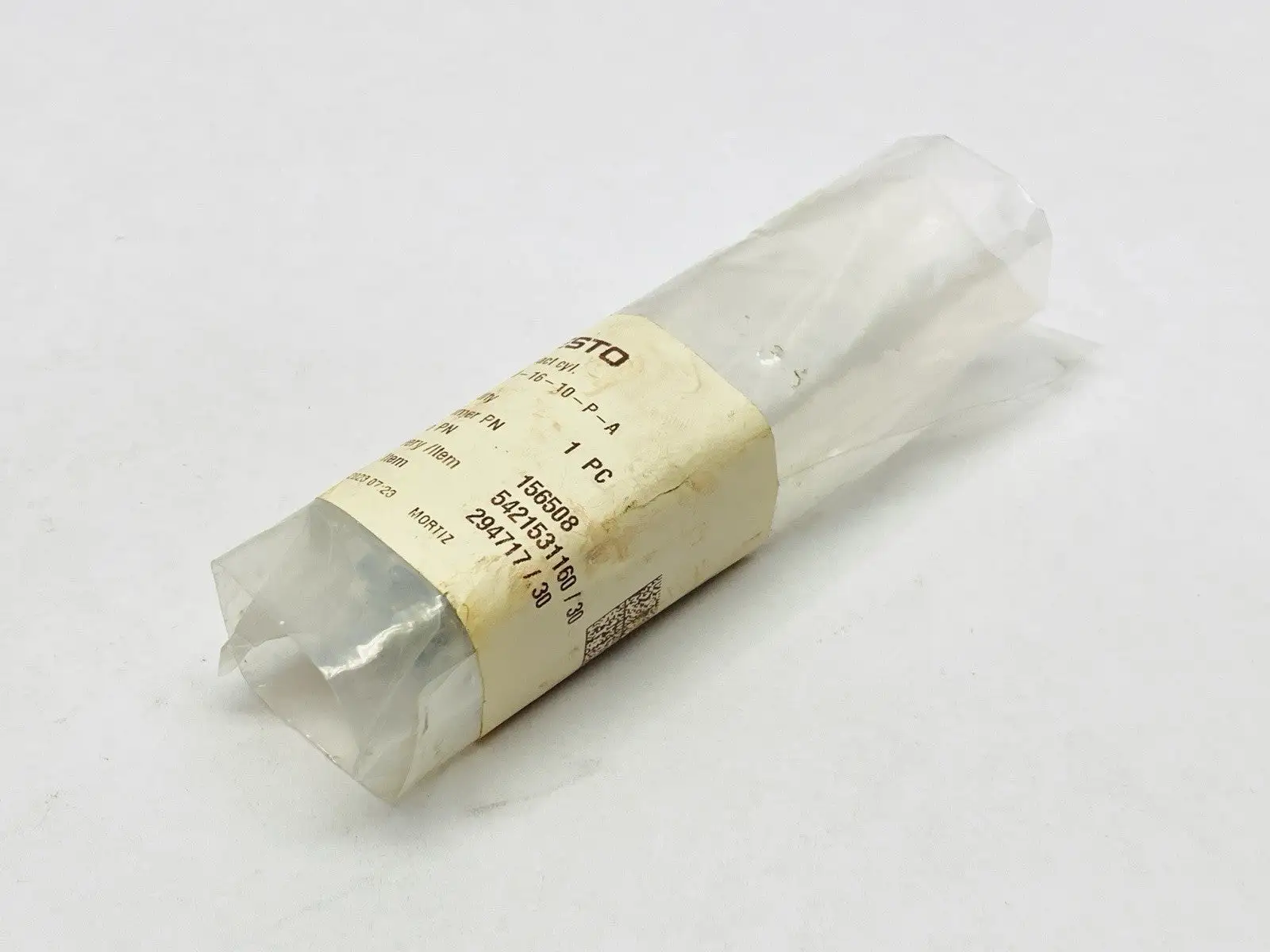 ADVU-16-10-P-A, 156508 | Festo ADVU-16-10-P-A Compact Pneumatic Cylinders 16mm Dia 10mm Stroke 156508 - New