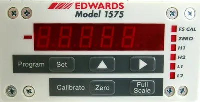 USED BOC EDWARDS W60021111 PRESSURE MONITOR 600AB 10TR .5IN O/D 1575 ANALOG OUT