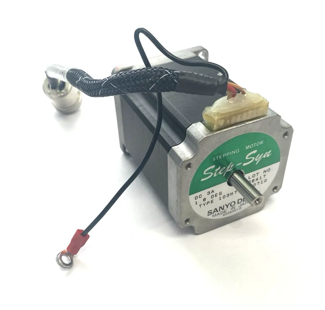 Used Sanyo Denki Step-Syn 2-Phase Stepping Motor SANMOTION F2 1.8º Step Motors (misc) Michigan US | Maverick Industrial Sales #1395641