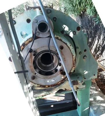 Westfalia CA 505-01-12 decanter centrifuge, missing parts.