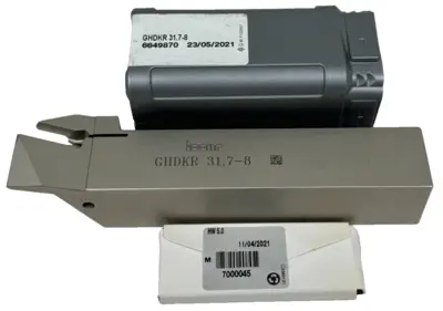 NEW ISCAR GHDKR 31.7-8 INDEXABLE TOOLHOLDER 6649870