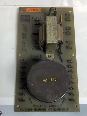 Used CUTLER-HAMMER 58-3516 Miscellaneous Equipment (Electrical & Power) | Surplus Asset Holdings #1192708