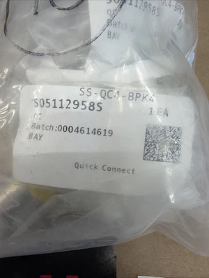 NEW Swagelok SS-QC4-BPK4