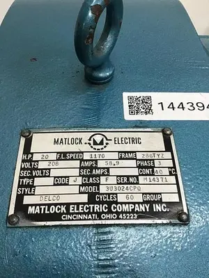 USED MATLOCK 3U3024CPQ