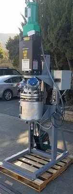 Reactor, 5 Gallon, S/st, Arrow Tank, 50 PSI, Jkt, Agit, #S742710