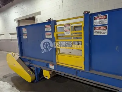 Unknown Manufacturer: Used 7" x 19' Feed Conveyor