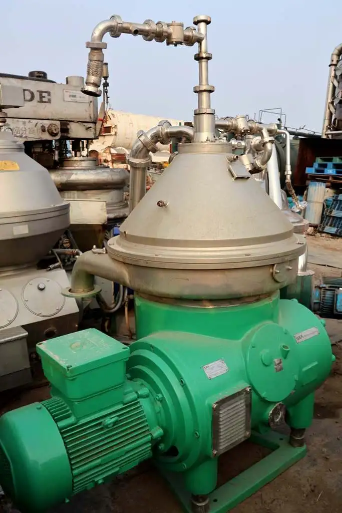 Westfalia RSA 60-01-076 vegetable oil separator, 316SS.