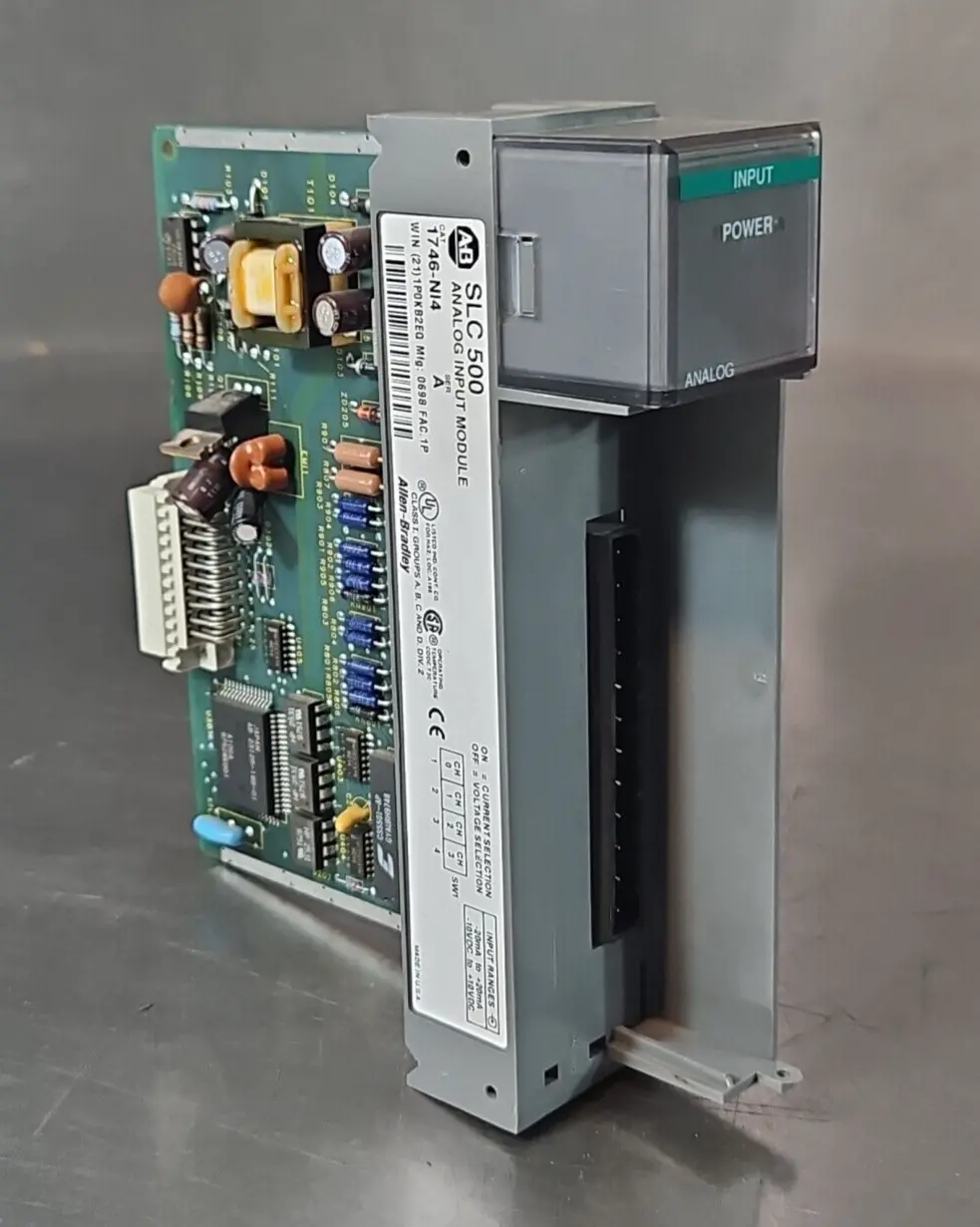 Allen Bradley 1764-NI4 Ser A SLC 500 Analog Input Module (BIN643)