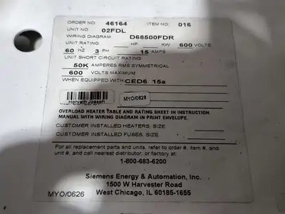 USED SIEMENS TIASTAR