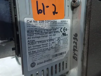 USED ALLEN BRADLEY 22BD2P3H204