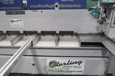 Used BETENBENDER 10-12 Power Squaring Shears (Gauge) California US | Sterling Machinery Exchange #1467183