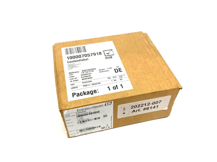 New | in-Stock ENDRESS+HAUSER CERABAR PMP11 GAUGE PRESSURE TRANSDUCER 0.5% ACC. Pressure Transmitters Michigan US | Maverick Industrial Sales #1091132
