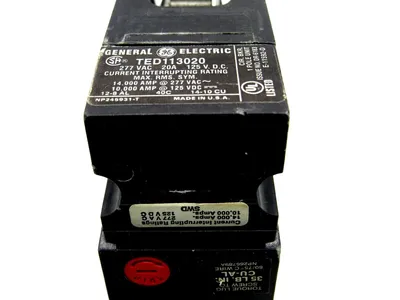 USED GENERAL ELECTRIC TED113020 CIRCUIT BREAKER