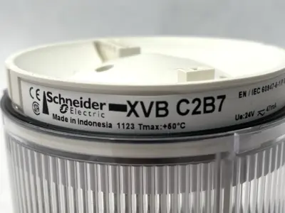 Used Schneider Electric Clear Steady Indicator Stack Light 70mm Diameter 24V Light Source Equipment Michigan US | Maverick Industrial Sales #1401937