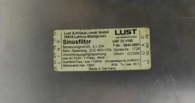 USED LUST UAF 25.1100