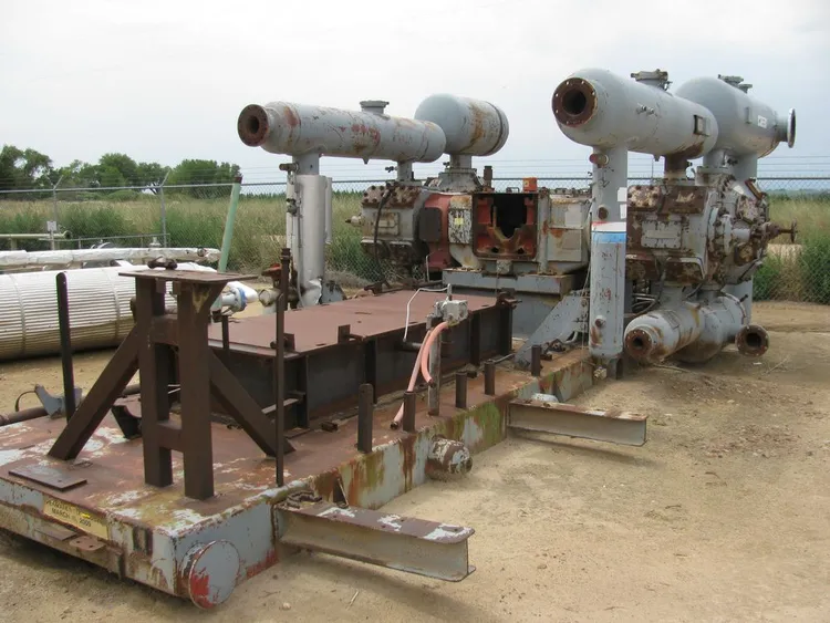 Used Worthington w Cat 399TA OF6SU4 3 Stage 001 Compressor Packages Oklahoma US | Borderless Services #1378231