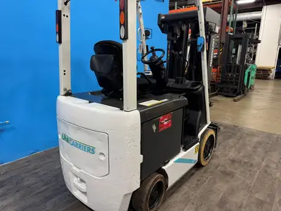 Used 2019 UNICARRIERS BX50 4-Wheel Sit down Electric Counterbalance Forklifts Minnesota US | Birnstengel Equipment #1554075