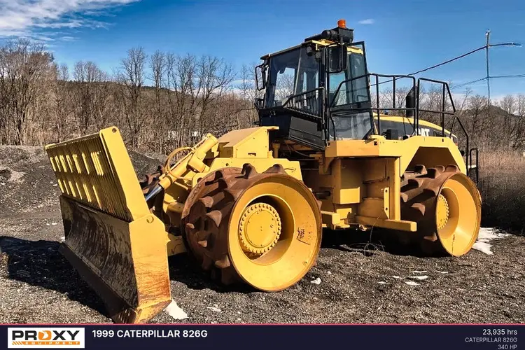Used 1999 CATERPILLAR 826G Landfill Compactors Pennsylvania US | Proxy Equipment #1384899