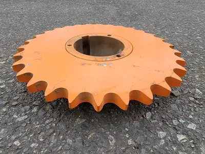 Idler Roller Chain Sprocket No. HDS100C30100C18207I, Double Single, Size 100