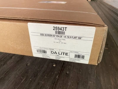 DA-LITE IDEA Screen Video Projection & Interactive Whiteboard, model 25943T - NEW IN BOX! - $1,400+ online - VERY LAST ONE!