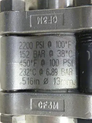 Used INLINE INDUSTRIES CF3M Valves/Fittings Michigan US | Ideal Machinery #1285127