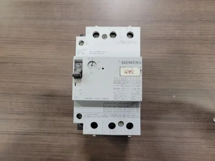 Used SIEMENS 3VU1600-1MQ00 Switchgears British Columbia CA | Lenmark #242749