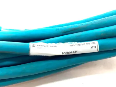 USED LUMBERG AUTOMATION DOUBLE END ETHERNET CABLE 900004141
